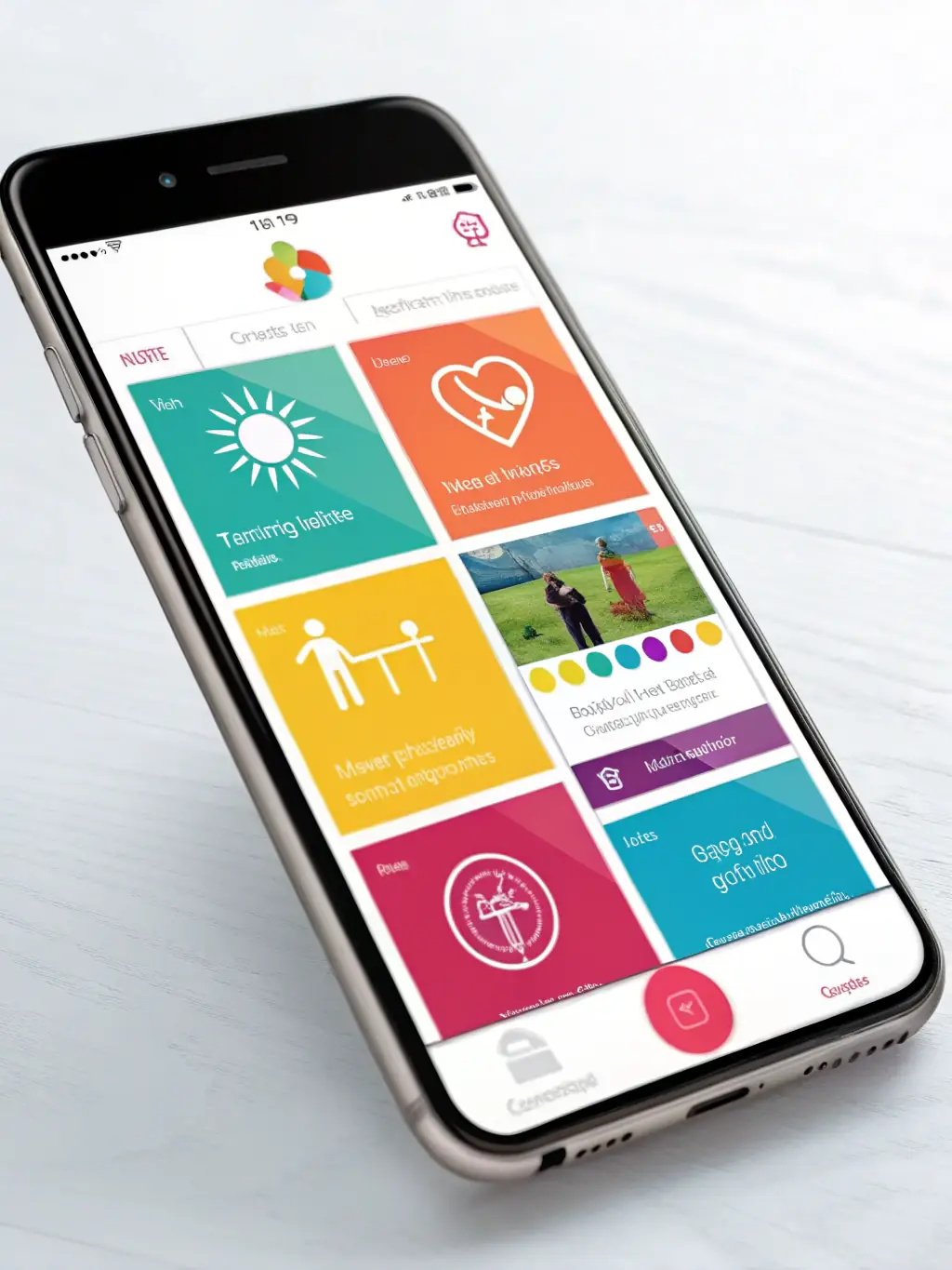 A user-friendly interface of a mobile application, demonstrating the ease of use and accessibility of Xorbiz Technologies' mobile solutions.