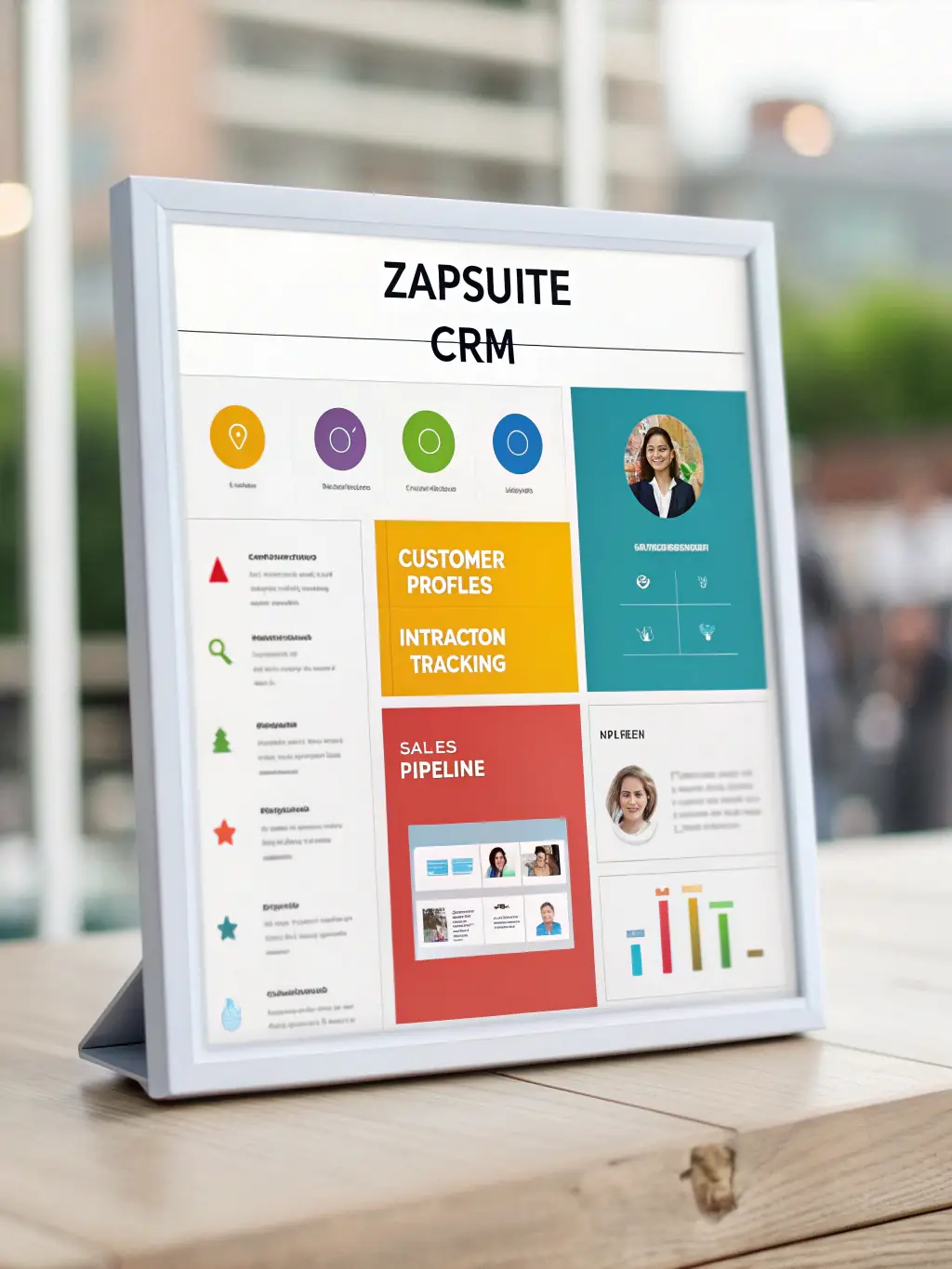 A screenshot of a CRM software interface, displaying customer data, sales pipelines, and communication logs, used by Xorbiz Technologies to improve customer relationship management.